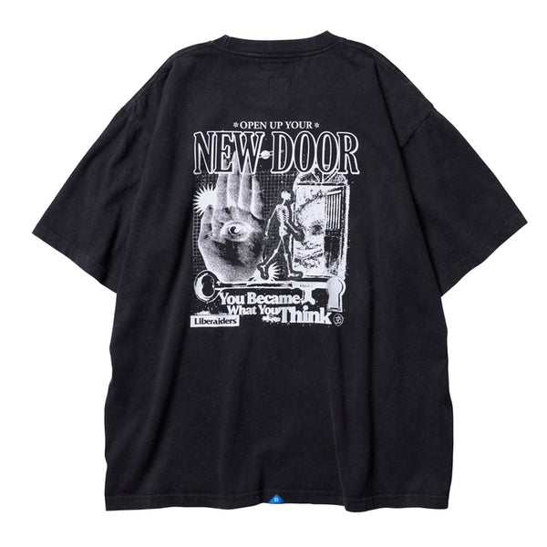 【Liberaiders】NEW DOOR TEE / Black