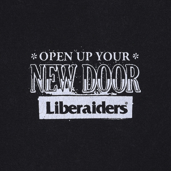 【Liberaiders】NEW DOOR TEE / Black
