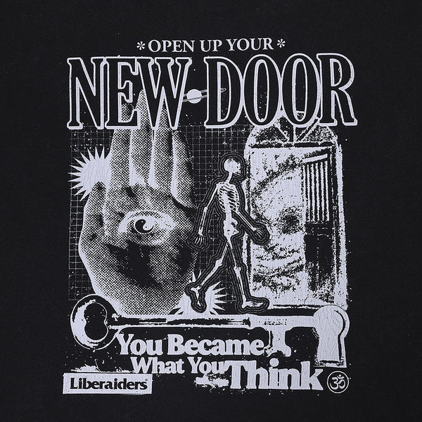 【Liberaiders】NEW DOOR TEE / Black