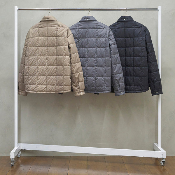 【 UNUSED 】PADDING QUILTED SHIRT / Taupe