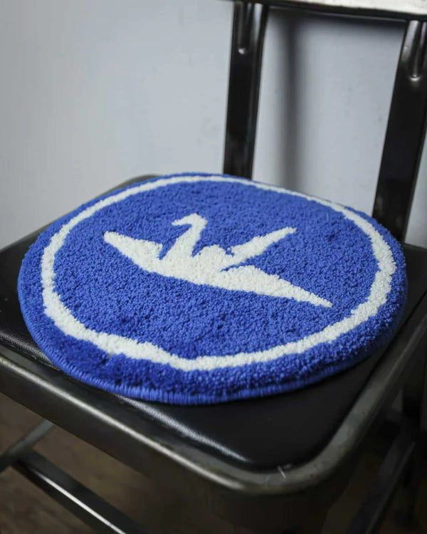 【Liberaiders 】MIYOSHI RUG × LIBERAIDERS ORIZURU RUG / Blue