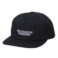 【 Liberaiders 】DESTINATION UNKNOWN CAP / Black