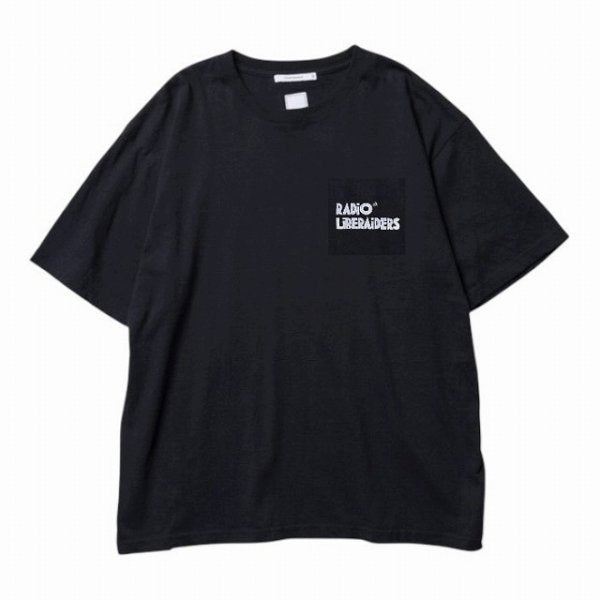【Liberaiders】RADIO LIBERAIDERS TEE / Black