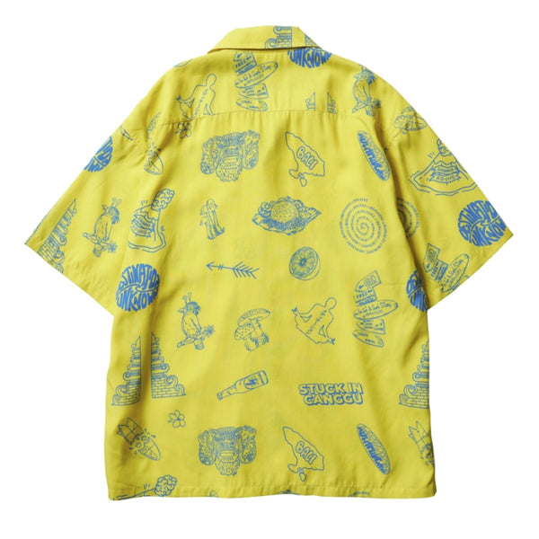 【Liberaiders】RAYON ALOHA SHIRT / YELLOW