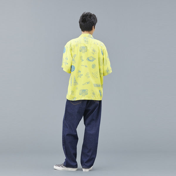 【Liberaiders】RAYON ALOHA SHIRT / YELLOW