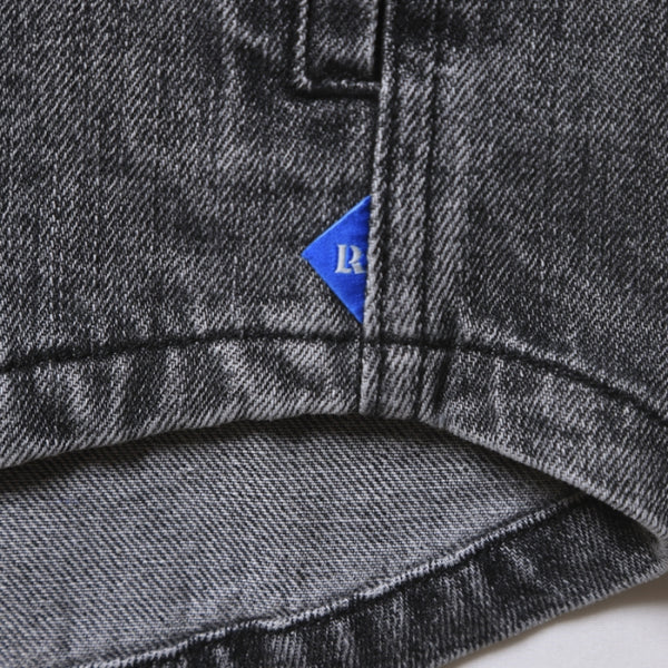 【Liberaiders】DENIM BASEBALL SHIRT / BLACK