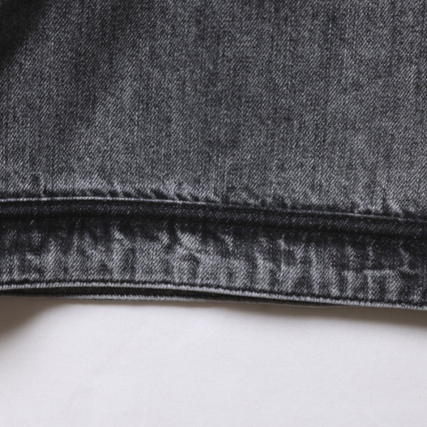 【Liberaiders】DENIM BASEBALL SHIRT / BLACK