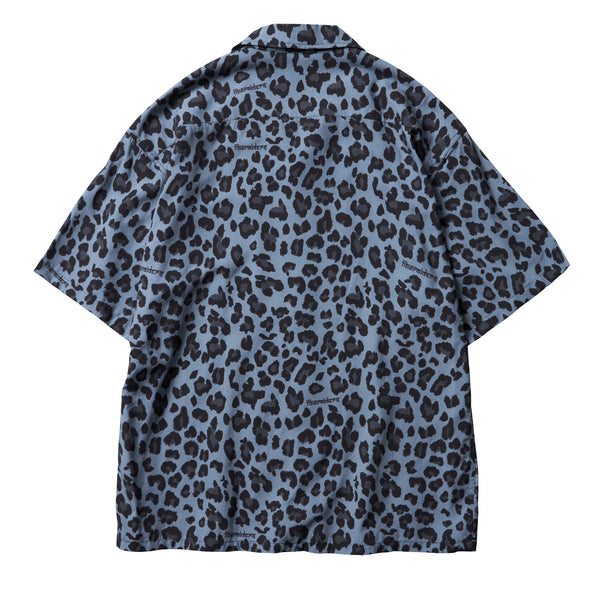 【Liberaiders】LEOPARD RAYON SHIRT / Grey