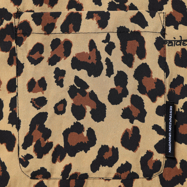 【Liberaiders】LEOPARD RAYON SHIRT / Beige