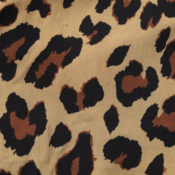【Liberaiders】LEOPARD RAYON SHIRT / Beige