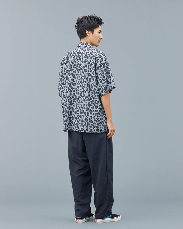 【Liberaiders】LEOPARD RAYON SHIRT / Grey
