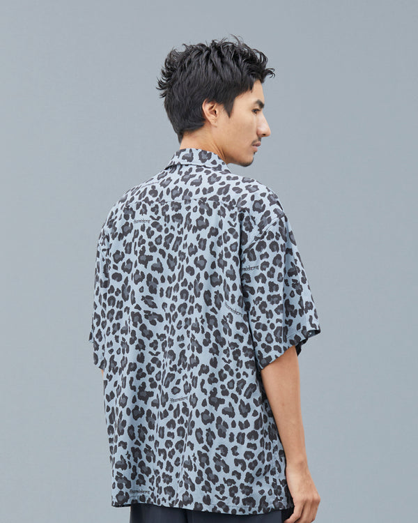 【Liberaiders】LEOPARD RAYON SHIRT / Grey