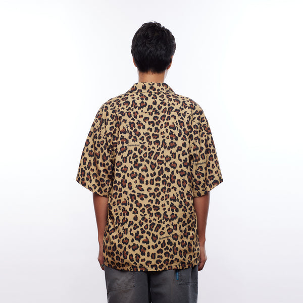 【Liberaiders】LEOPARD RAYON SHIRT / Beige