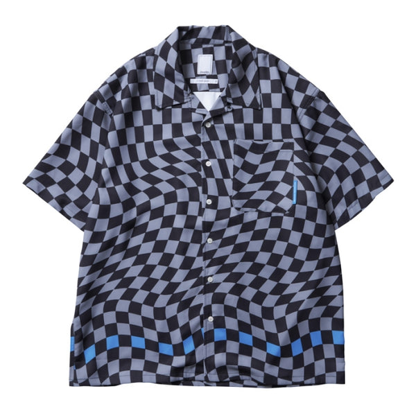 【Liberaiders】CHECKERED SHIRT / GRAY