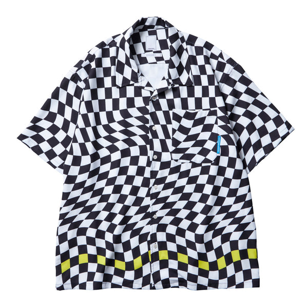 【Liberaiders】CHECKERED SHIRT / WHITE