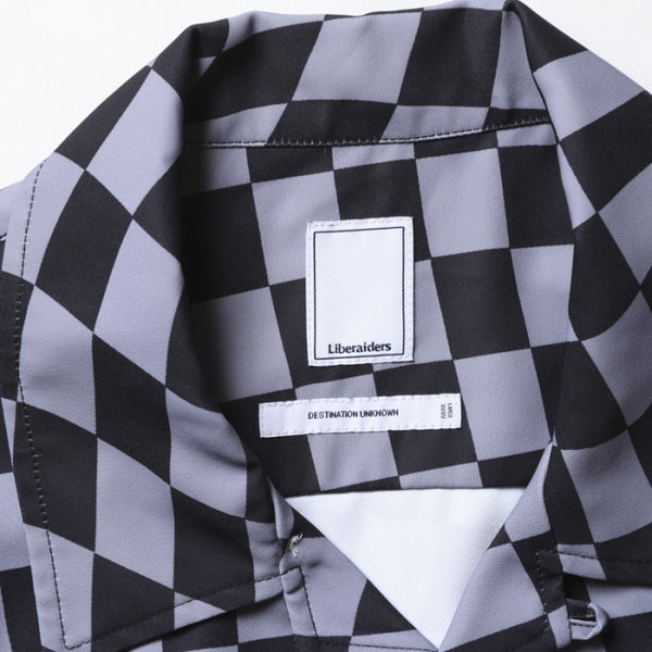 【Liberaiders】CHECKERED SHIRT / GRAY