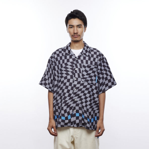 【Liberaiders】CHECKERED SHIRT / GRAY