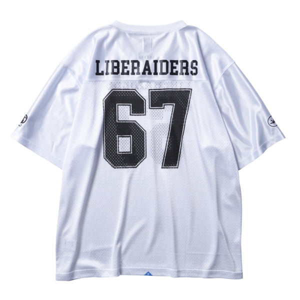 【Liberaiders】FOOTBALL TEE / WHITE