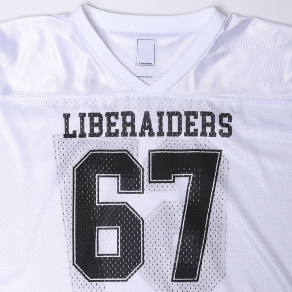 【Liberaiders】FOOTBALL TEE / WHITE