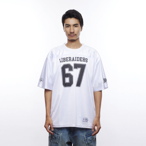 【Liberaiders】FOOTBALL TEE / WHITE