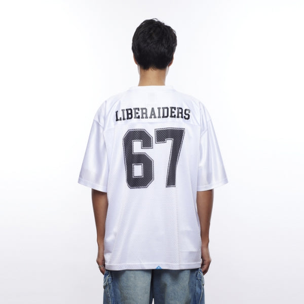 【Liberaiders】FOOTBALL TEE / WHITE