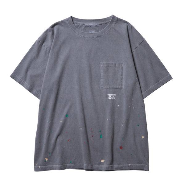 【Liberaiders】PAINT SPLATTER TEE / BLACK