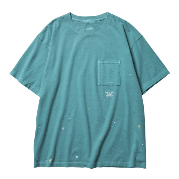 【Liberaiders】PAINT SPLATTER TEE / GREEN