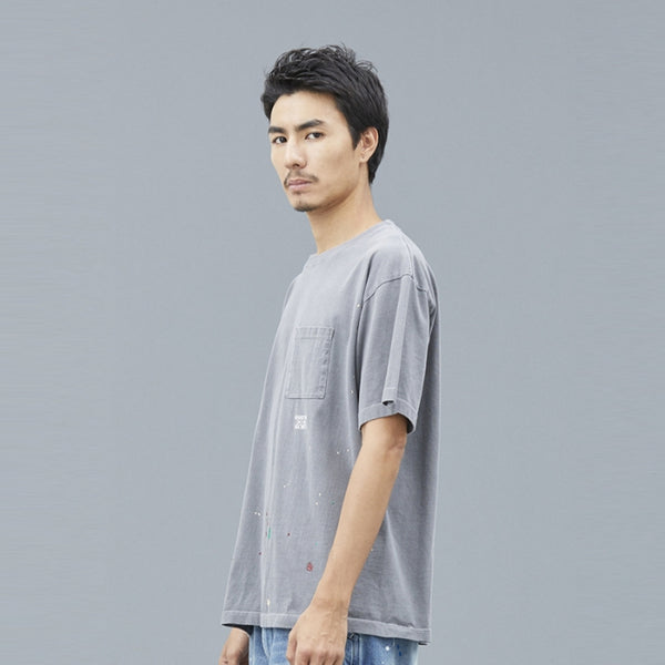 【Liberaiders】PAINT SPLATTER TEE / BLACK