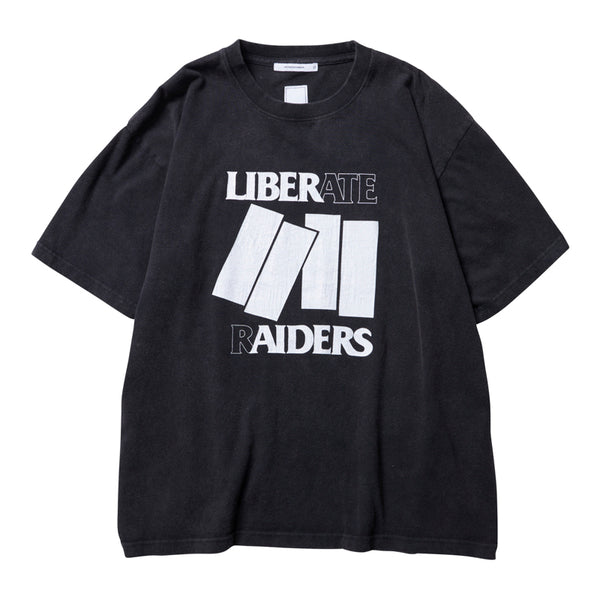 【Liberaiders】COMPOSITION TEE / BLACK
