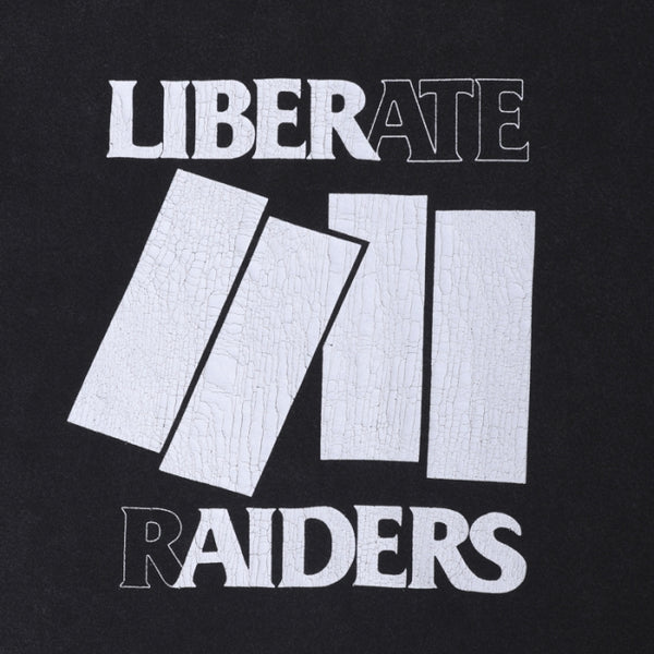 【Liberaiders】COMPOSITION TEE / BLACK