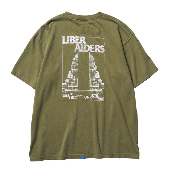 【Liberaiders】CANDI BENTAR TEE / OLIVE