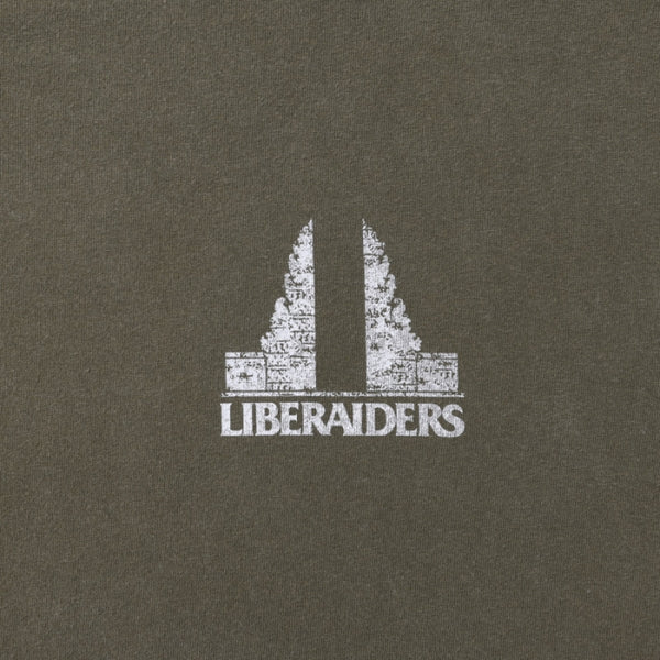 【Liberaiders】CANDI BENTAR TEE / OLIVE