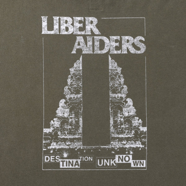 【Liberaiders】CANDI BENTAR TEE / OLIVE