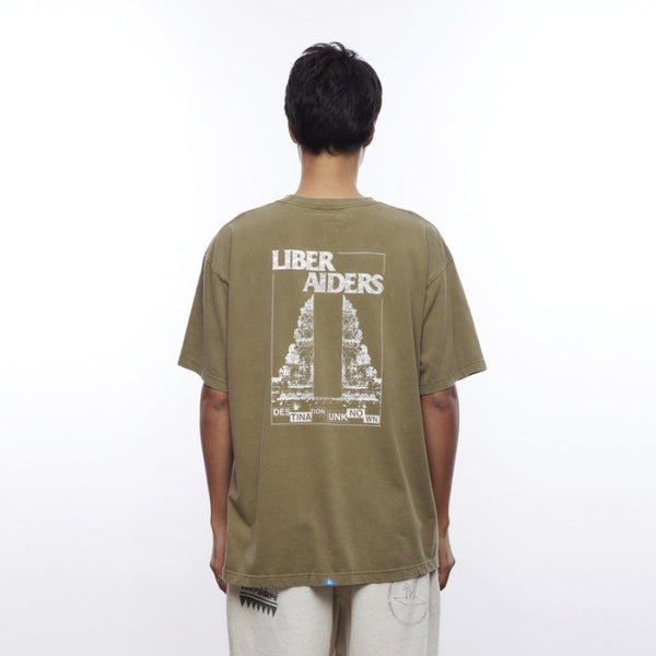 【Liberaiders】CANDI BENTAR TEE / OLIVE