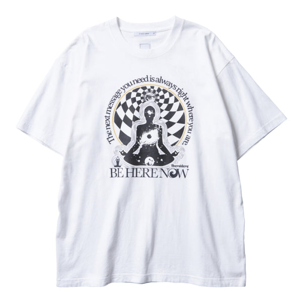 【Liberaiders】BE HERE NOW TEE / WHITE