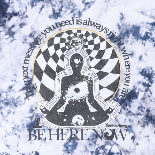 【Liberaiders】BE HERE NOW TIE-DYE TEE / TIE DYE