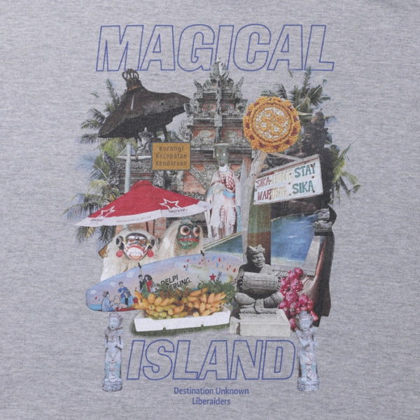 【Liberaiders】COLLAGE TEE / GRAY