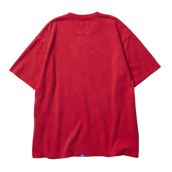 【Liberaiders】MIRROR LOGO TEE / RED