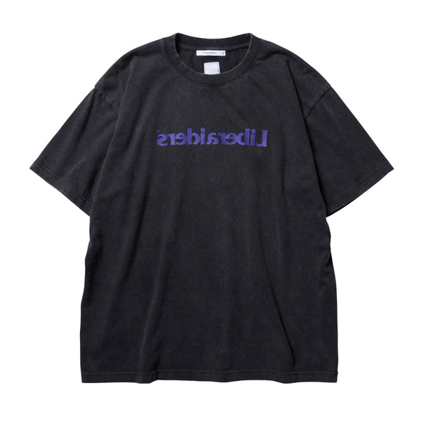 【Liberaiders】MIRROR LOGO TEE / BLACK