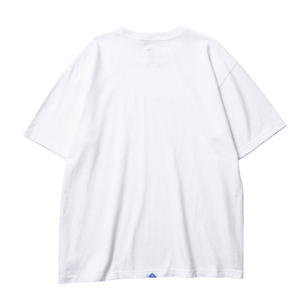 【Liberaiders】MIRROR LOGO TEE / WHITE
