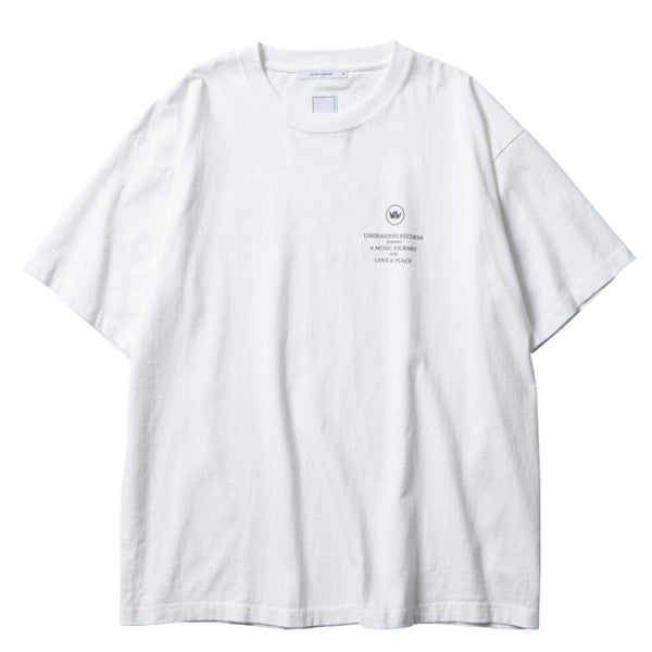 【Liberaiders】LIBERAIDERS RECORDS TEE / White