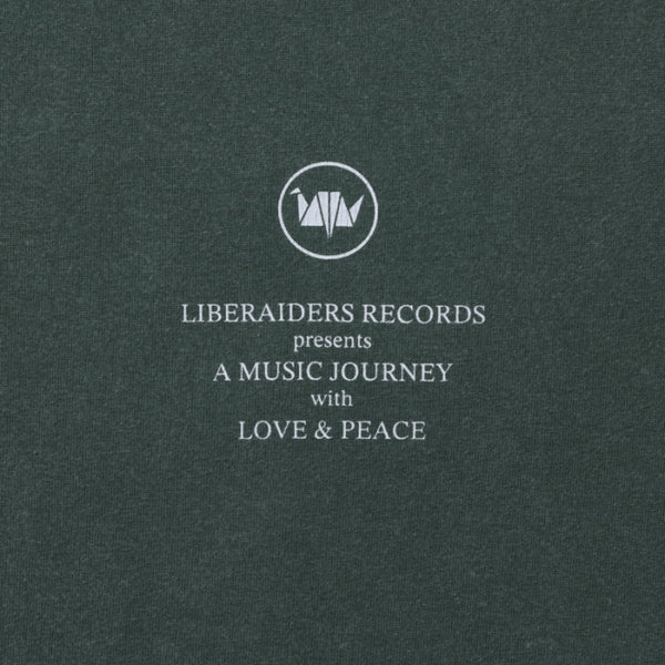 【Liberaiders】LIBERAIDERS RECORDS TEE / Green