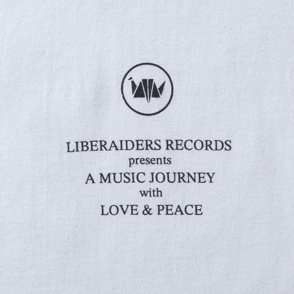 【Liberaiders】LIBERAIDERS RECORDS TEE / White