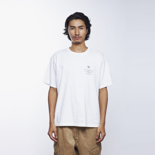 【Liberaiders】LIBERAIDERS RECORDS TEE / White