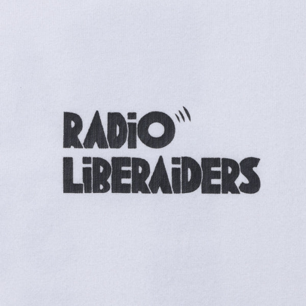【Liberaiders】RADIO LIBERAIDERS TEE / White
