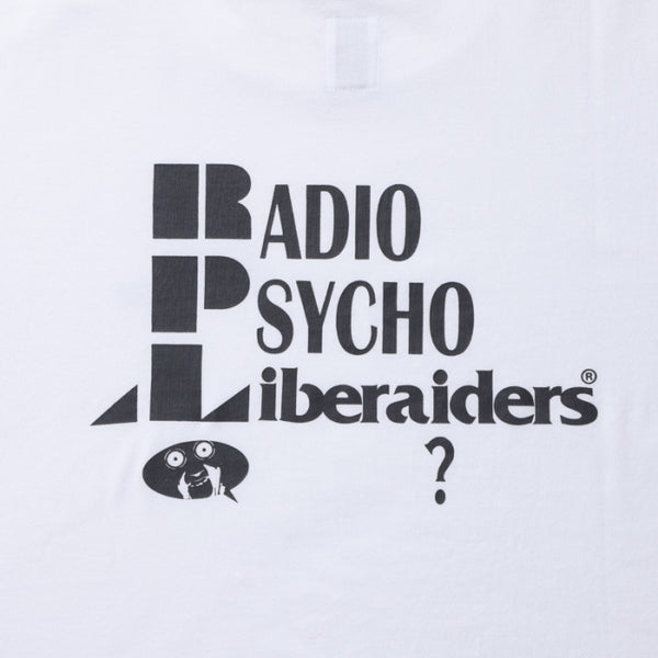 【Liberaiders】RADIO LIBERAIDERS TEE / White
