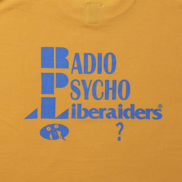 【Liberaiders】RADIO LIBERAIDERS TEE / Yellow