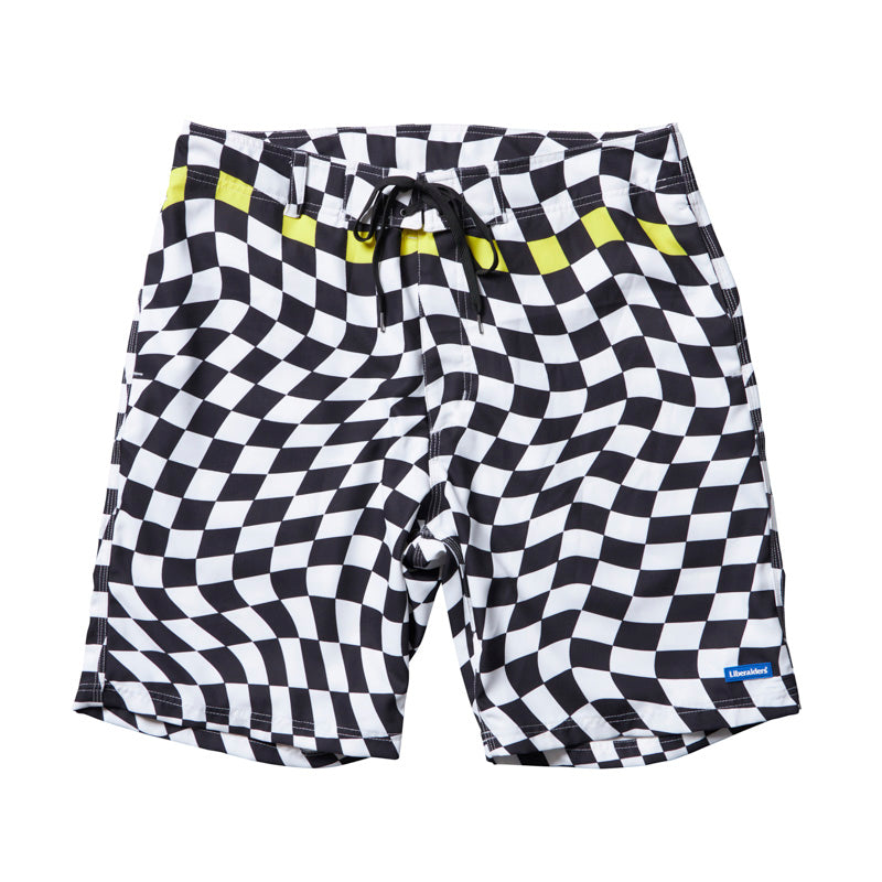 FCRB PRACTICE SHORTS Sサイズ　チェッカー柄　ショーツ vectorpremium_051-202409170111