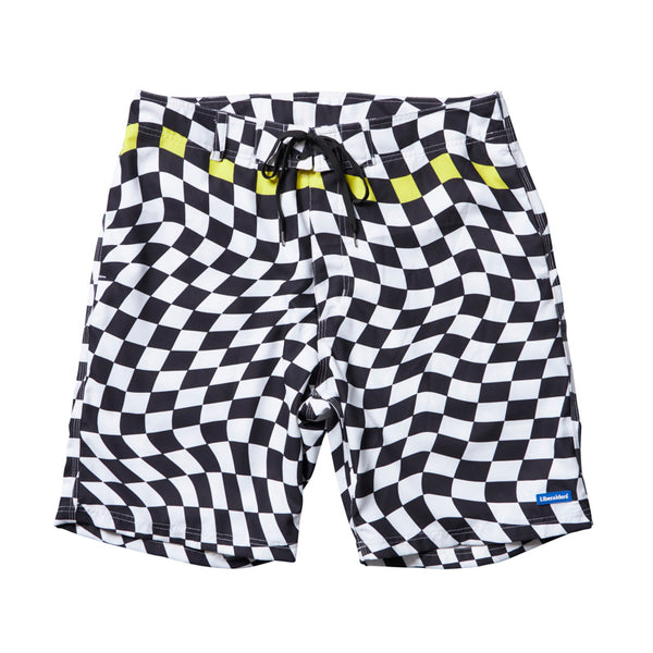 【Liberaiders】CHECKERED SHORTS / WHITE