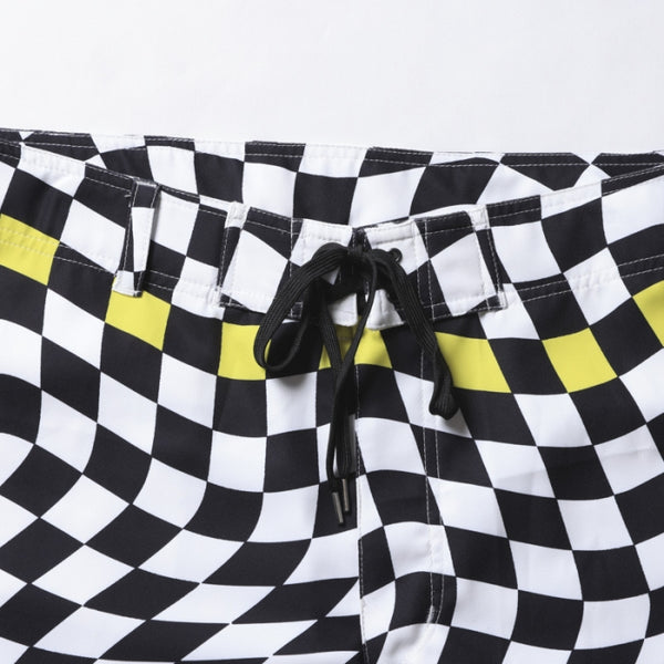 【Liberaiders】CHECKERED SHORTS / WHITE